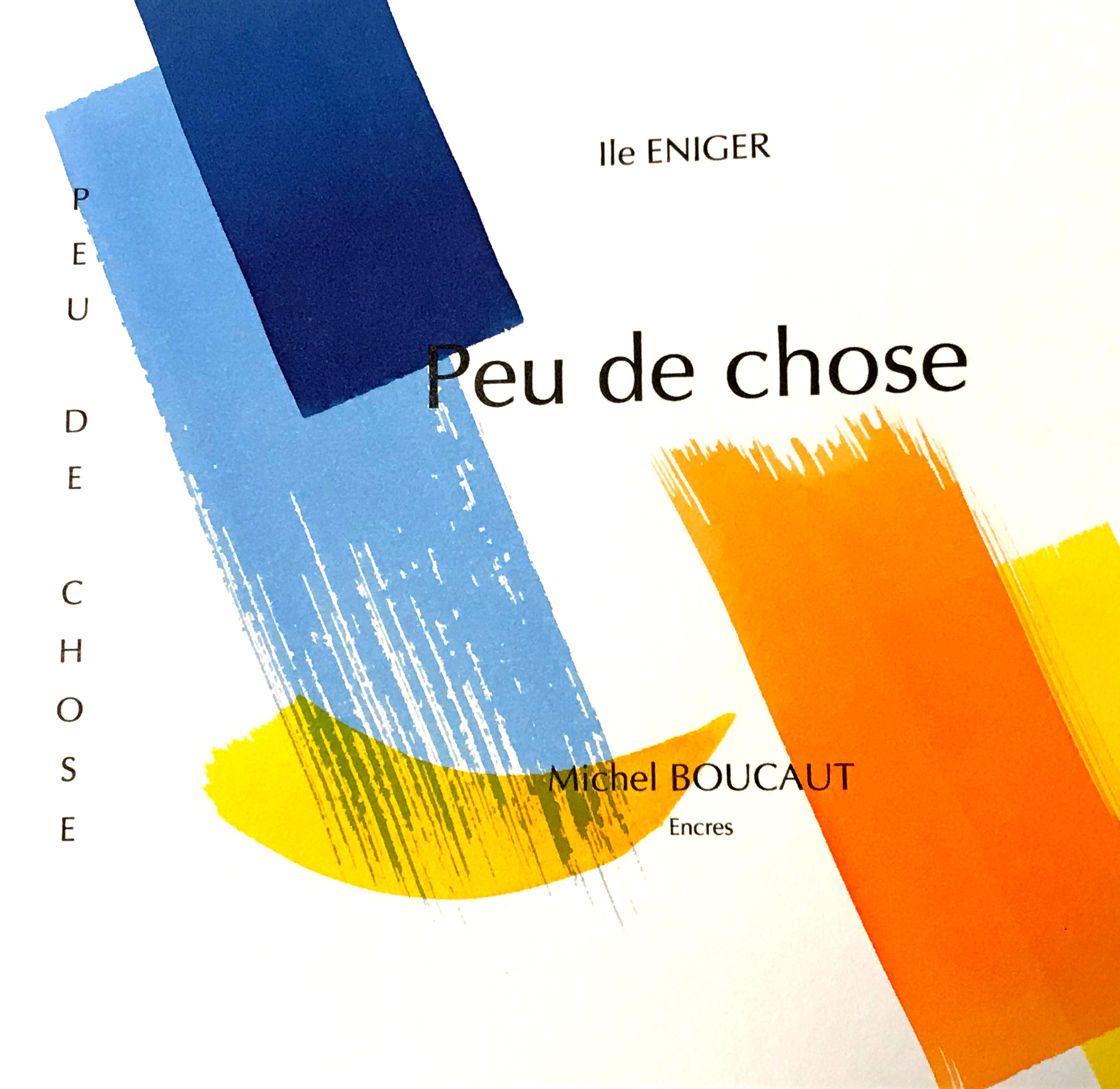 Couverture de "Peu de choses"